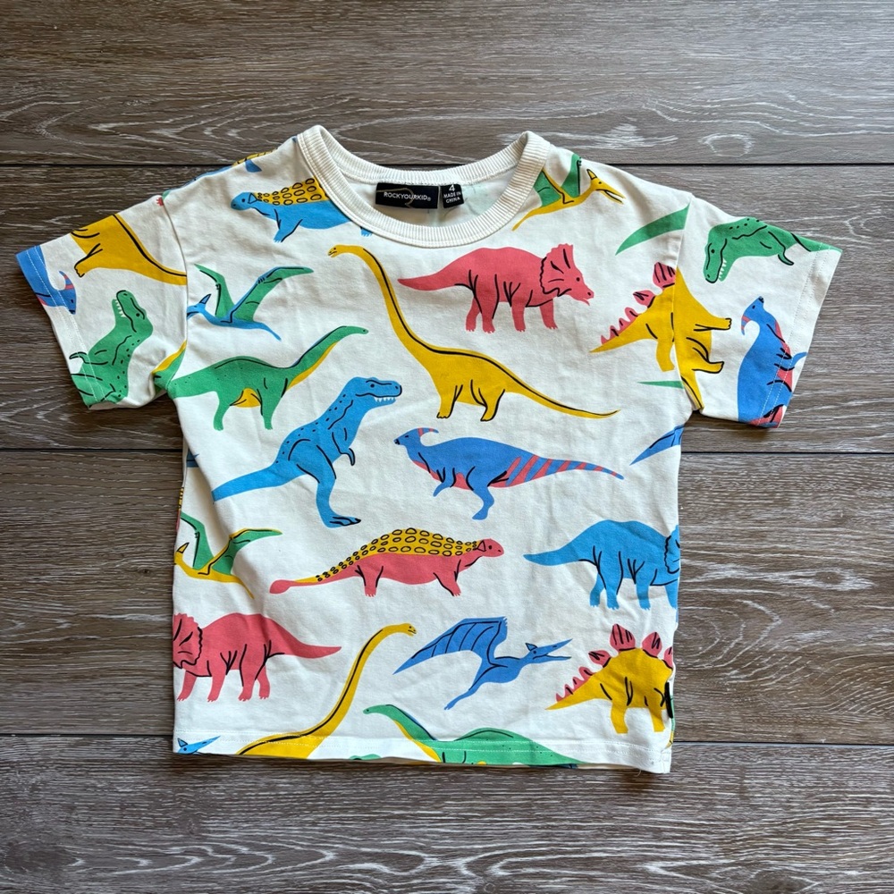 Rock Your Kid Dinosaur Tee